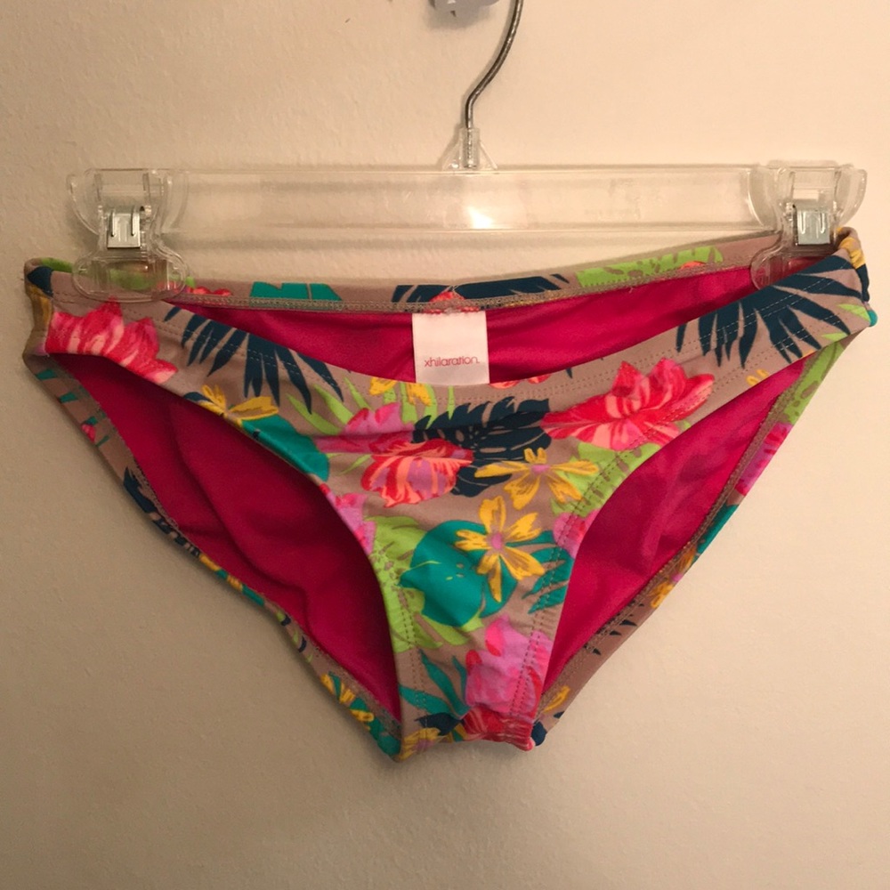 Floral bikini bottom